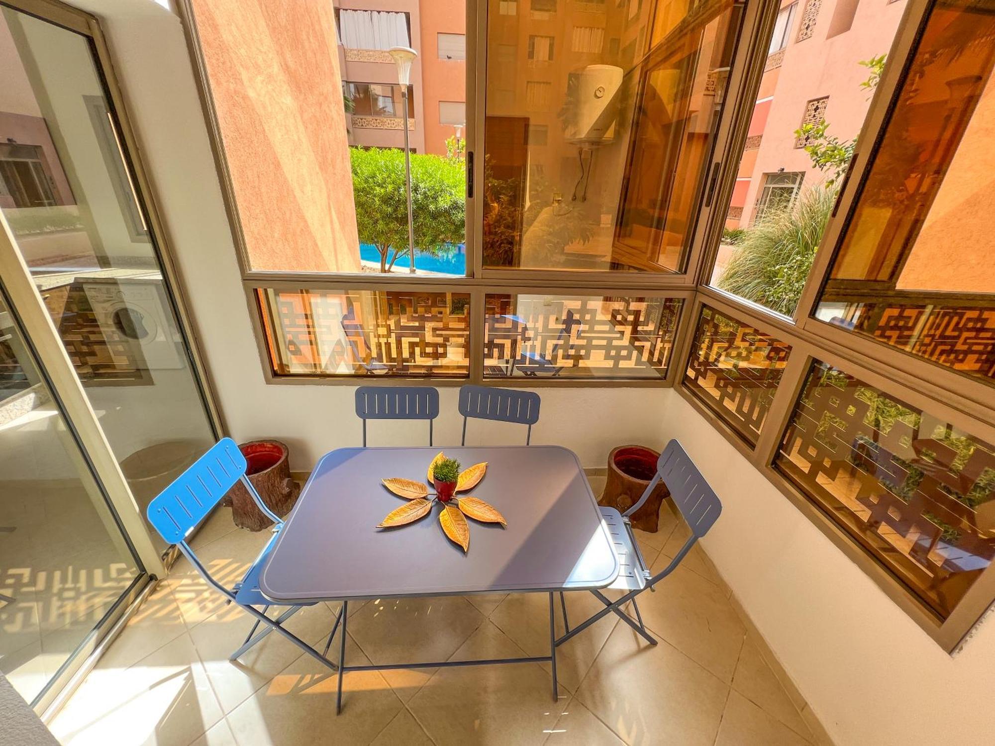 Appartamento Modern Flat With Double Patio Right Next To Marrakech Center