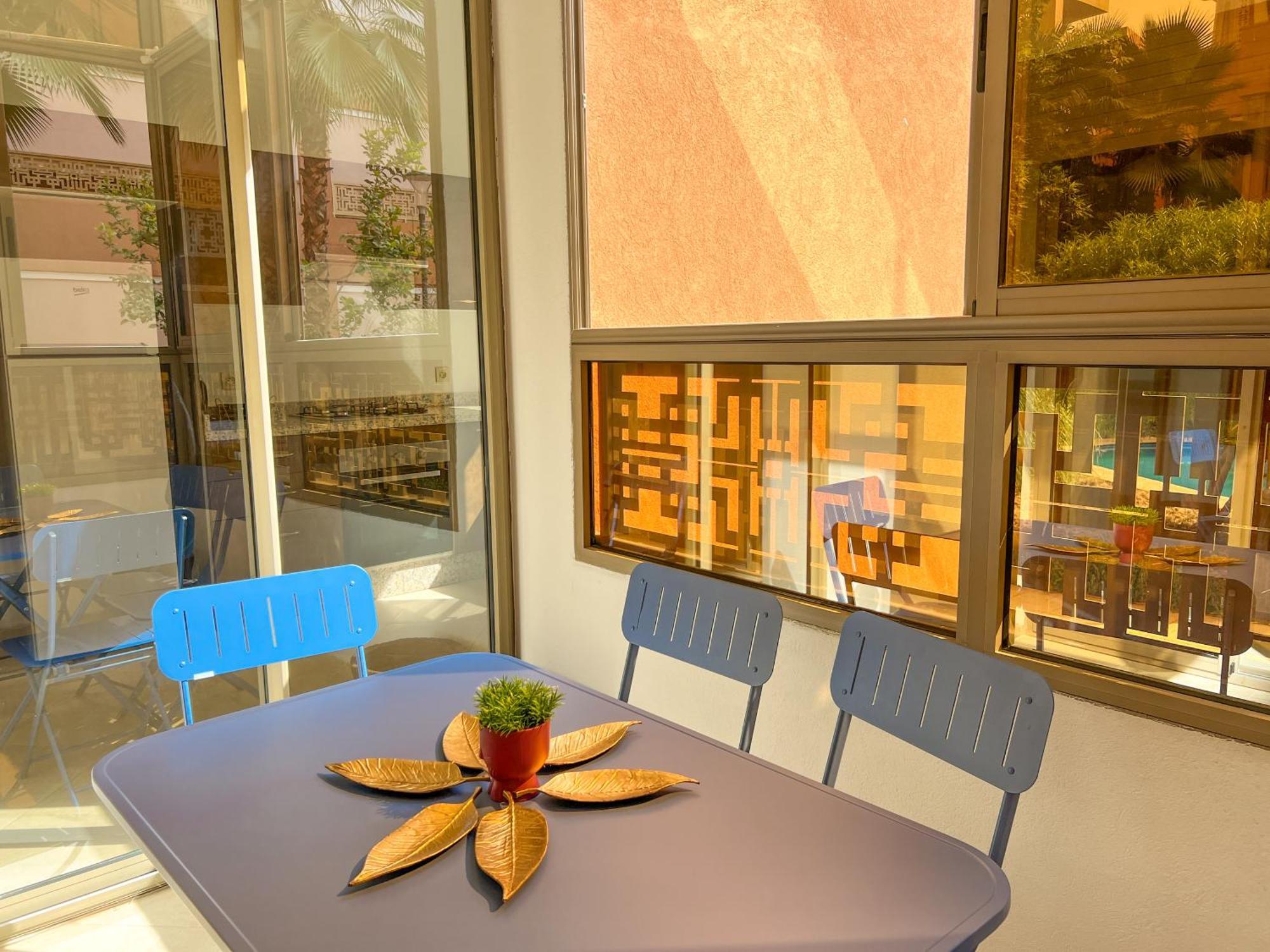 Modern Flat With Double Patio Right Next To Marrakech Center Appartamento *