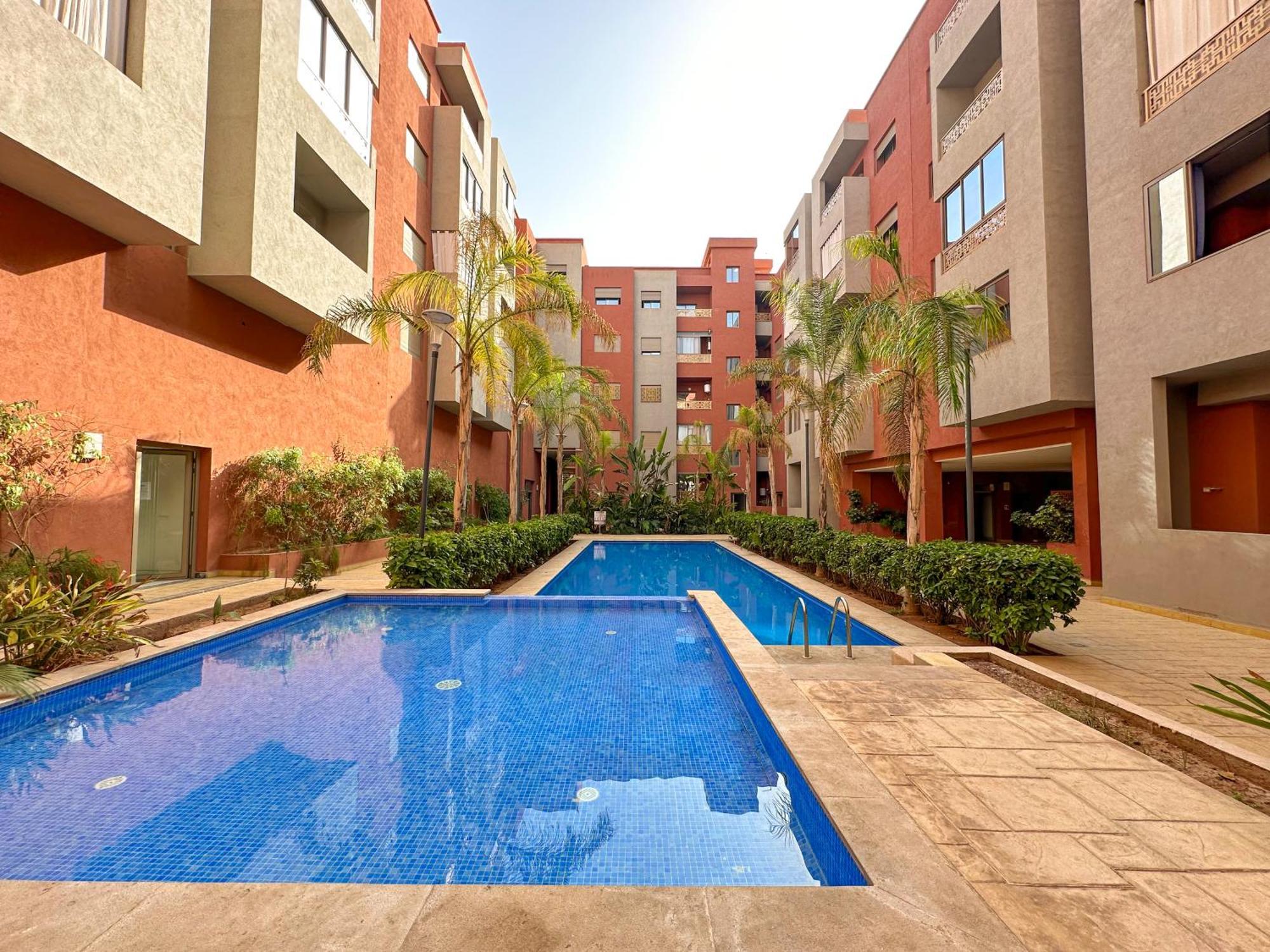 Modern Flat With Double Patio Right Next To Marrakech Center Appartamento