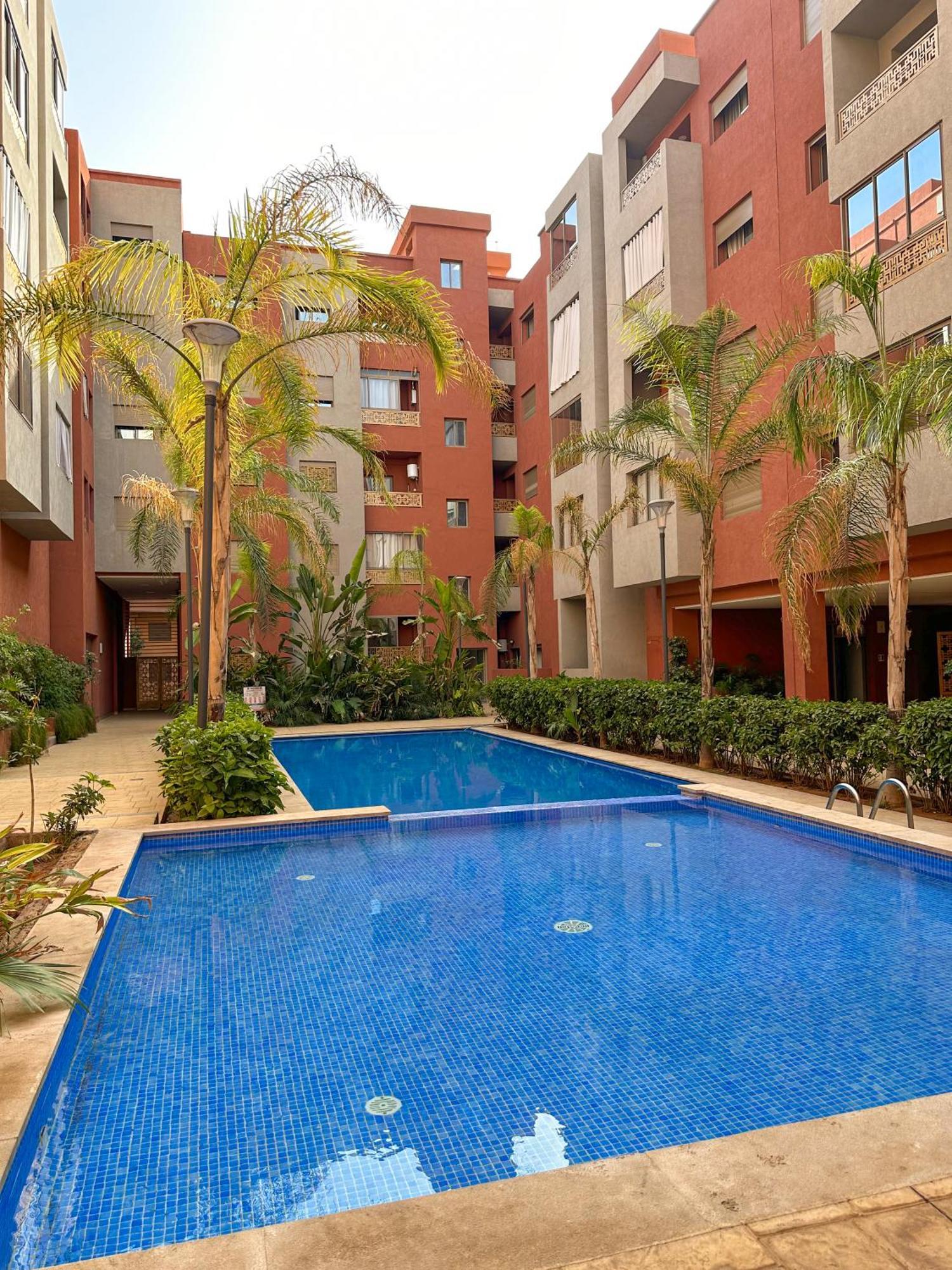 Modern Flat With Double Patio Right Next To Marrakech Center Appartamento